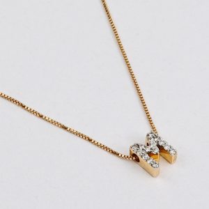 Dije Inicial Oro Amarillo