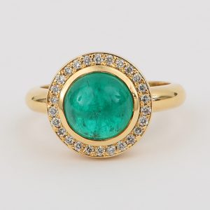 Anillo Cauchon Oro Amarillo