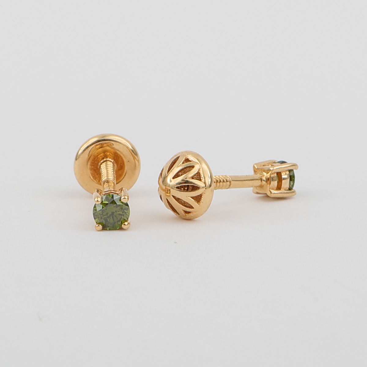 Topos Oro Amarillo y Diamantes Verdes - Imagen 3